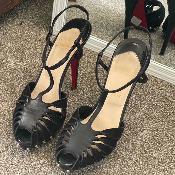 Christian Loubition stiletto sandals - Picture 4 of 16